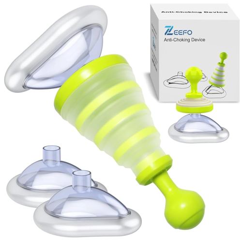 Choking Rescue Device, Anti Choking Device for Kids and Adults, Portable First Aid Choking Rescue, Airway Suction Device for Children and Adults - Home Kit