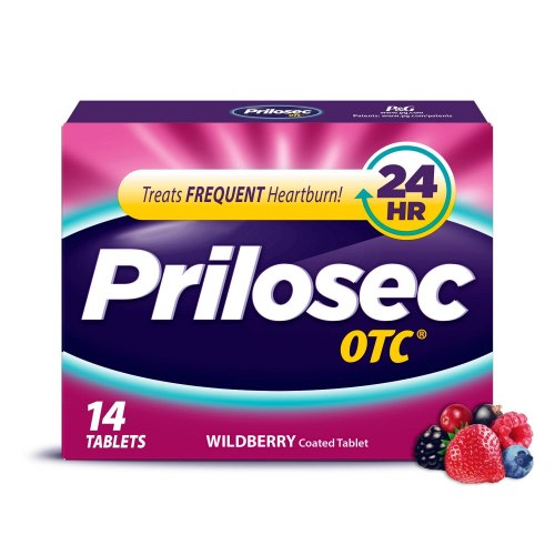 Prilosec OTC Frequent Heartburn Medicine and Acid Reducer Tablets, 14 Count, 42 Count