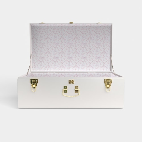 Grand Trunk - White - Pink Petites