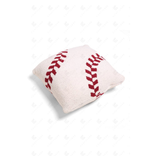 Baseball/Softball Pattern Luxury Soft Cushion Cover | Wayfair