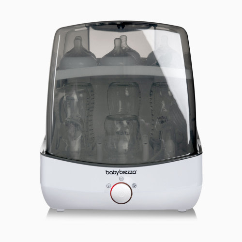 Baby Brezza SuperFast Sterilizer Dryer - White On White