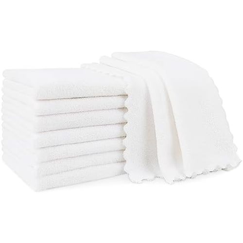 Orighty Baby Burp Cloths, 8 Pack Burping Cloths for Babies, 20 x 10 Inch
