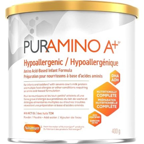 Puramino A+ Hypoallergenic Infant Formula, Powder, 400g