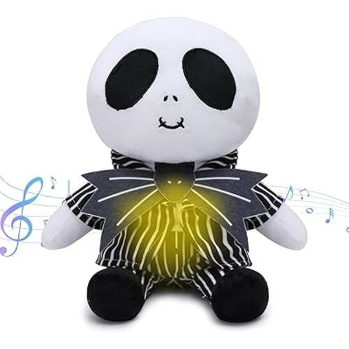 Jack Plush Anxiety Relief Stuffed Animals & Teddy Bears with Sensory Details Music Lights & Rhythmic Breathing Motion (Jack)