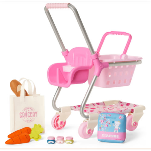 Bitty's™ Shopping Cart & Groceries