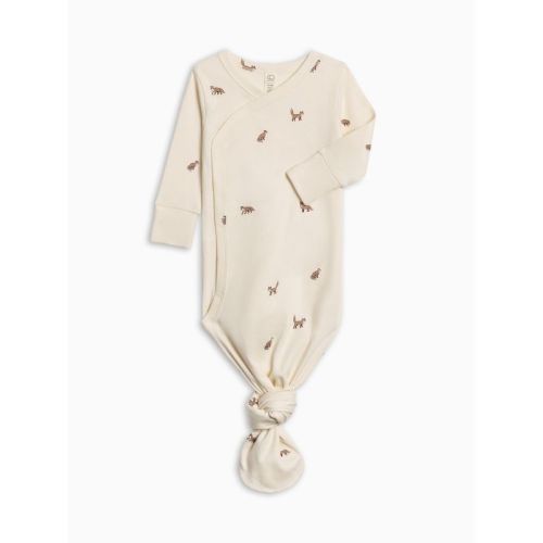 Colored Organics Indy Wrap Front Gown