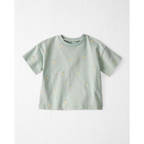 Baby Organic Cotton Pineapple-Print Tee - Little Planet | Carter's