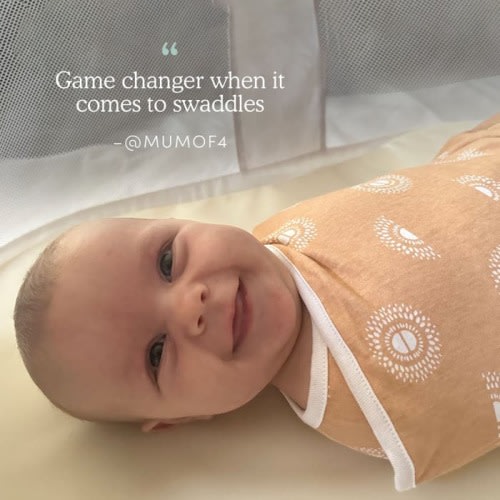 essentials wrap swaddle quick change 3 pack