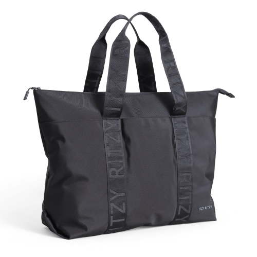 Itzy Ritzy, Belong All-in-Tote™, Black Woven Polyester Diaper Bag