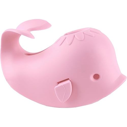 Bath Spout Cover for Bathtub - Protects Baby from Bumping Head During Bathing Time Baby Faucet Cover Universal Faucet Protective Cover Whale Design