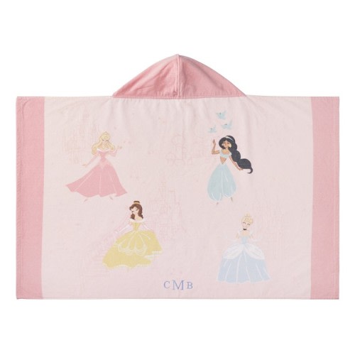 Disney Princess Castles Beach Hooded Towel UPF 50+