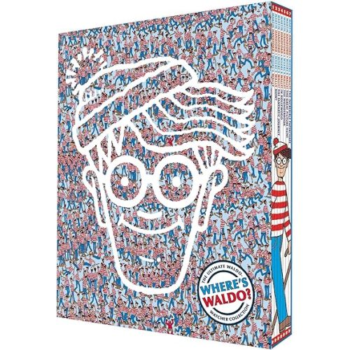 Where’s Waldo? The Ultimate Waldo Watcher Collection: (A Box Set of 7 Hidden Object Activity Books, Packed with Search & Find Puzzle Adventures - a Perfect Gift & Travel Companion for All Ages) Paperback – Picture Book, September 28, 2021
