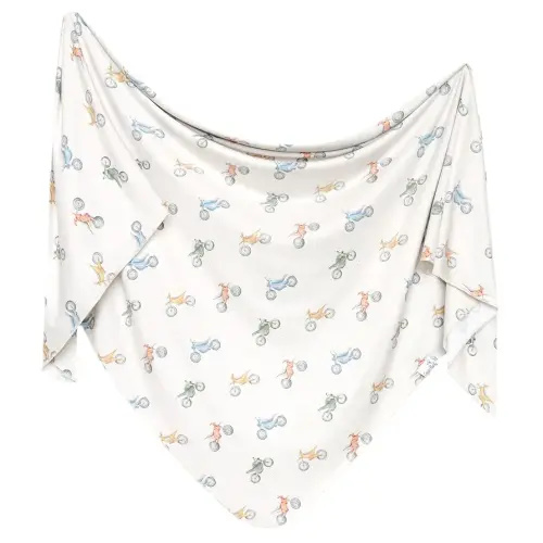 Copper Pearl Large Premium Knit Baby Swaddle Receiving Blanket Ryder
