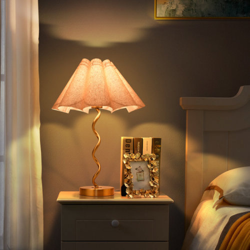 George Oliver Pleated Table Lamp & Reviews | Wayfair