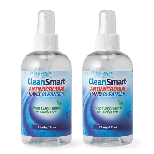 CleanSmart Antimicrobial Skin & Hand Cleanser, 8 oz (2 pack)