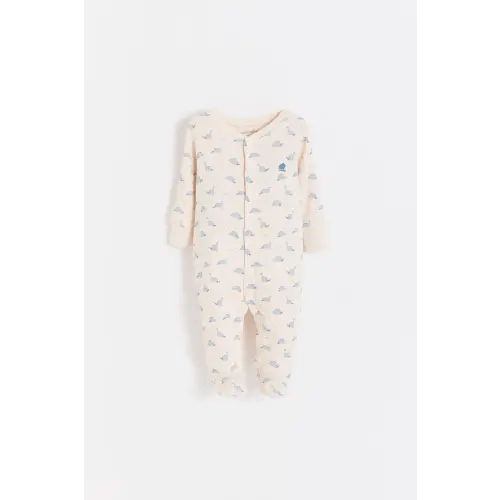 Dinomyte Front-Snap Footie