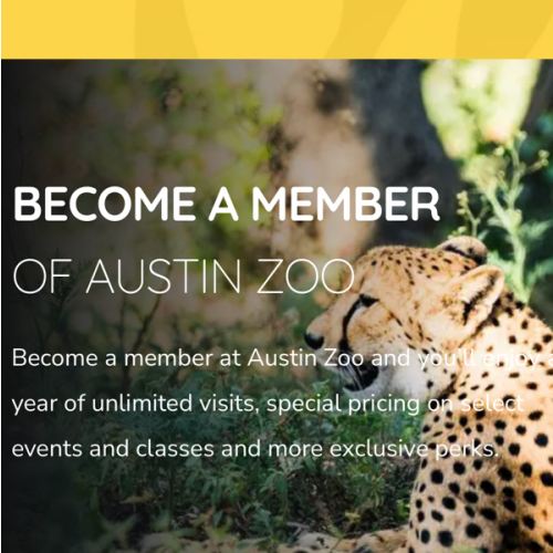 Become a Member - Austin Zoo