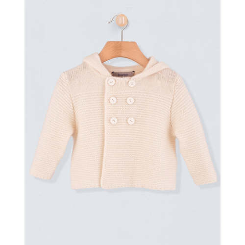 Chamonix Winter White Cashmere Hooded Jacket – Fleurisse by Spring Flowers