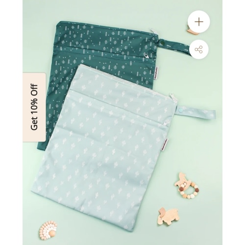 Mama Koala Medium Wet Dry Bags(2 Pack)