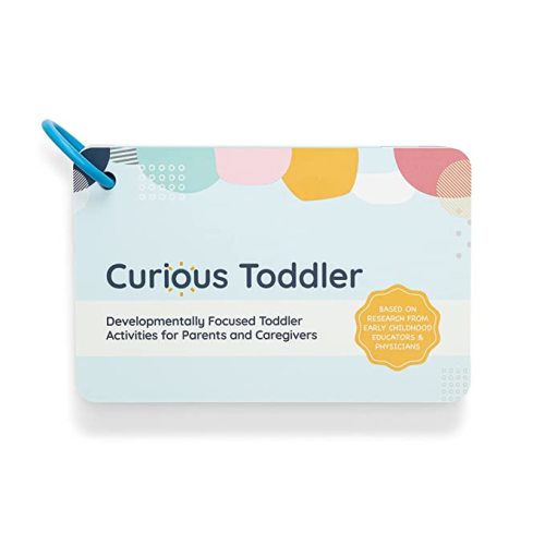 Curious Toddler™ Activity Cards | 40+ Activities for Toddler & Me (12-24 Months) | Developmentally-Focused and Stimulating Creative Playtime Ideas | Bonus: Two Recipes for Dough & Dyed Pasta
