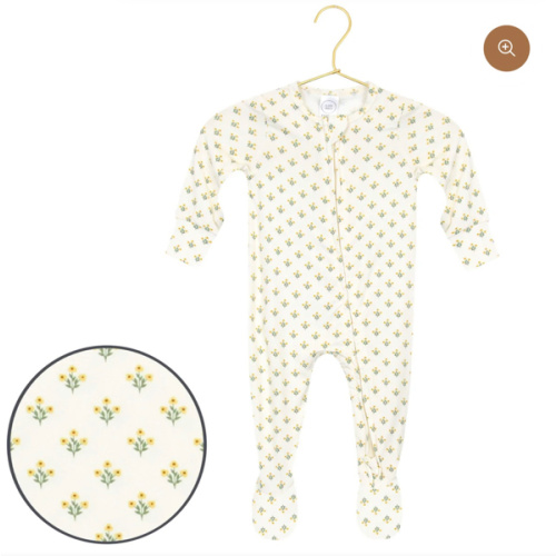 Della Zipper Footies