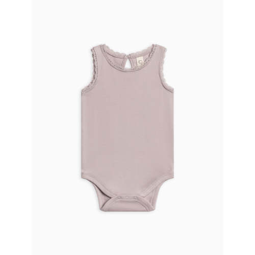 Luna Lace Tank Bodysuit in Lilla - 3-6M