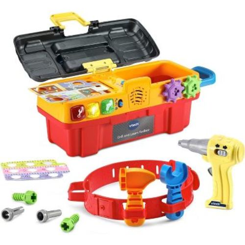 VTech Drill & Learn Toolbox™ Pro Play Construction Toys & Tools with Accessories