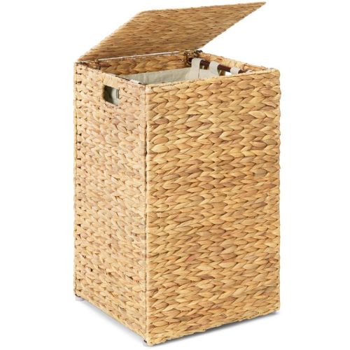 Laundry Hamper W/ Lid | Color Natural