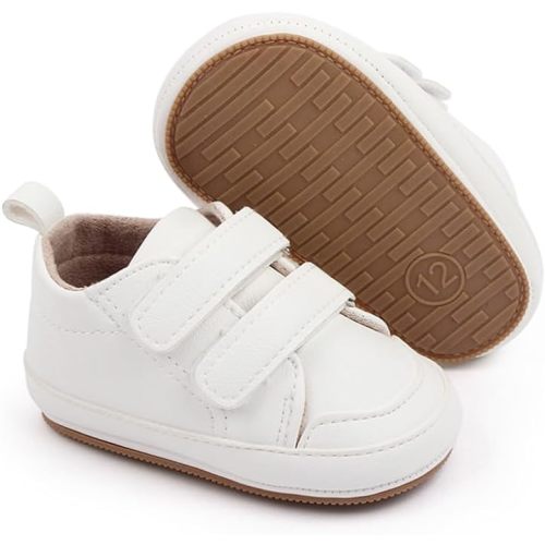 Baby Girls Boys Shoes Soft Anti-Slip Sole Newborn First Walkers High Top Canvas Denim Unisex Infant Sneaker