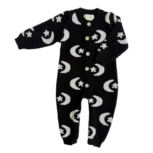 Midnight Sky Jacquard Jumpsuit