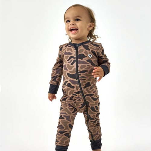 Baby Zip Up - Gauge Camo – BURLEBO