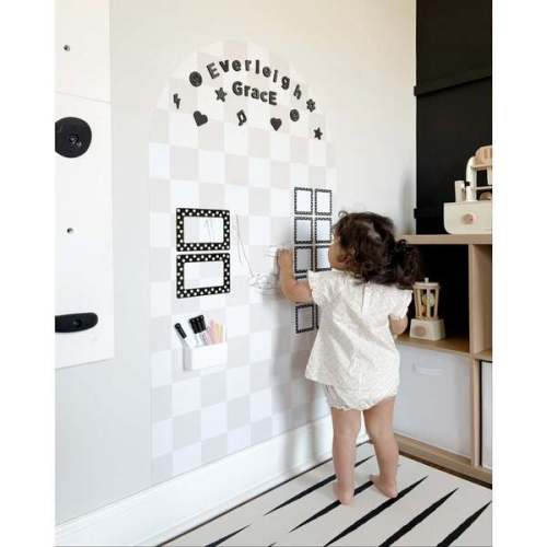 Mega Playwall, Neutral Check - Cherrypick | Maisonette