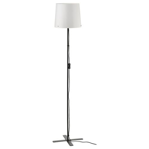 BARLAST Floor lamp - black/white 59 "