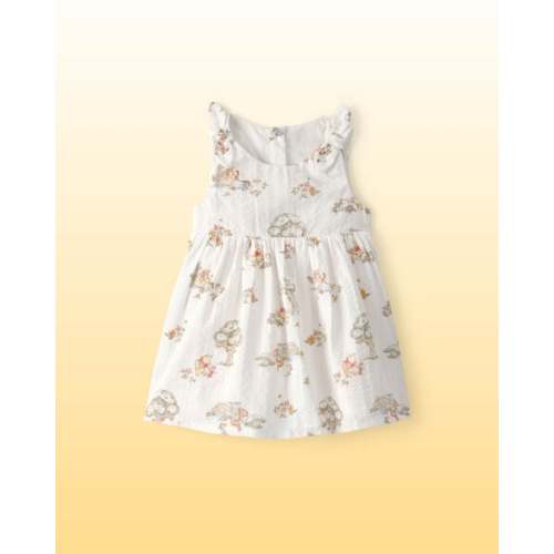 Baby Girl Disney© Winnie the Pooh Sleeveless Dress with Bows - White - OshKosh B'gosh | Carter's