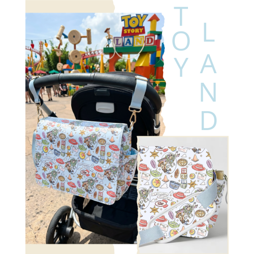 Toyland Stroller Caddy/Diaper Bag (RTS)
