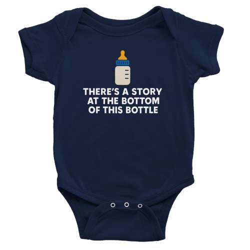 There’s a Story at the Bottom of This Bottle - Onesie – ElderEmo.com