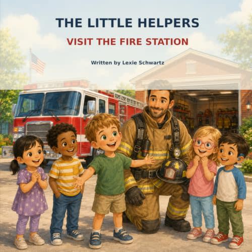 The Little Helpers Visit the Fire Station: A story about brave questions, trusted helpers and fire safety