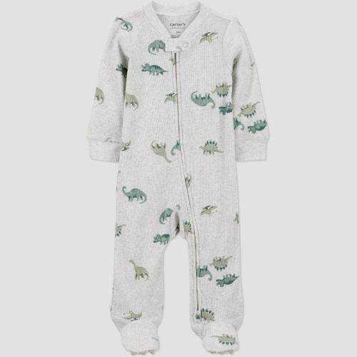 Carter's Just One You® Baby Boys' Dinosaur Printed Sleep N' Play - Gray