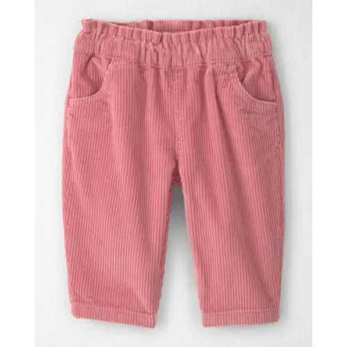 Baby Girl Organic Cotton Pull On Corduroy Pants - Little Planet | Carter's