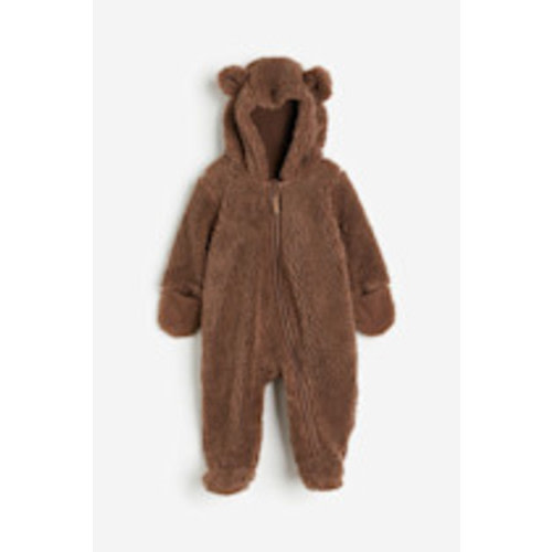 H&M Faux Shearling Overall