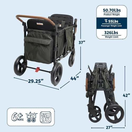 4 Seater Wagon - Green