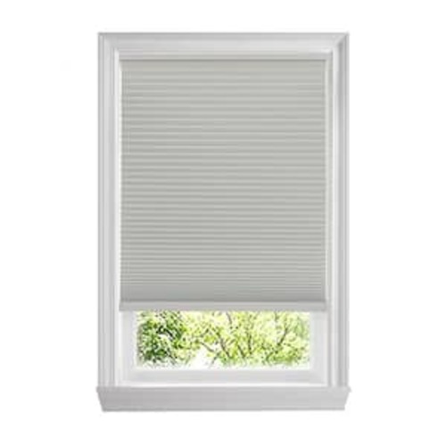 Pewter Cordless Blackout Cellular Shades for Windows - 30.25 in. W x 48 in. L (Actual Size 30.25 in. W x 48 in. L)