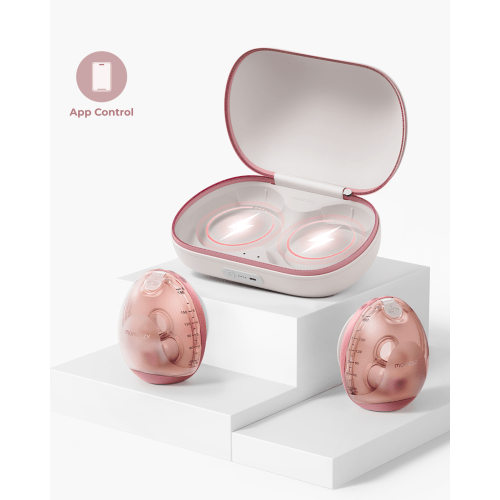 Momcozy Air 1 Wearable Breast Pump - Ultra-Slim On-the-Go Solution