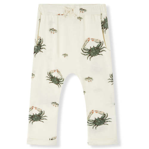 Coastal Crab Bamboo Baby Jogger Pants