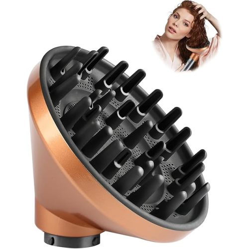 Upgraded Diffuser for Dyson Airwrap Styler, Hair Dryer Diffuser Nozzle Attachment for Dyson for Airwrap HS01 HS05 HS08