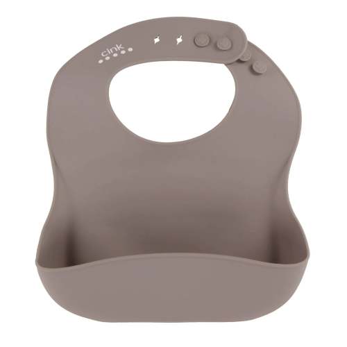 Bavoir en Silicone - Fog
