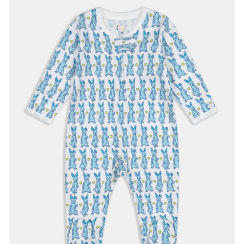 Infant Hoppy Zipper Footie