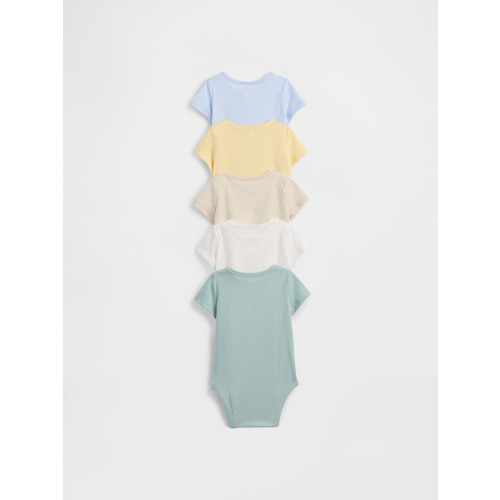 Baby First Favorites Organic Cotton Bodysuit (5-Pack)