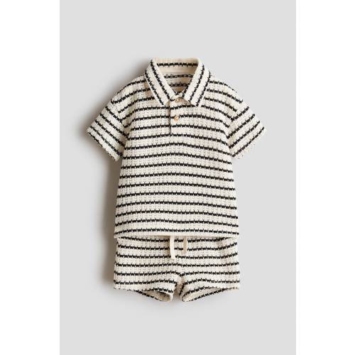 2-Piece Open-Knit Cotton Set