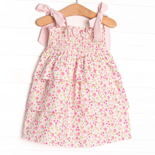 Magenta Meadows Dress, Pink – Stitchy Fish